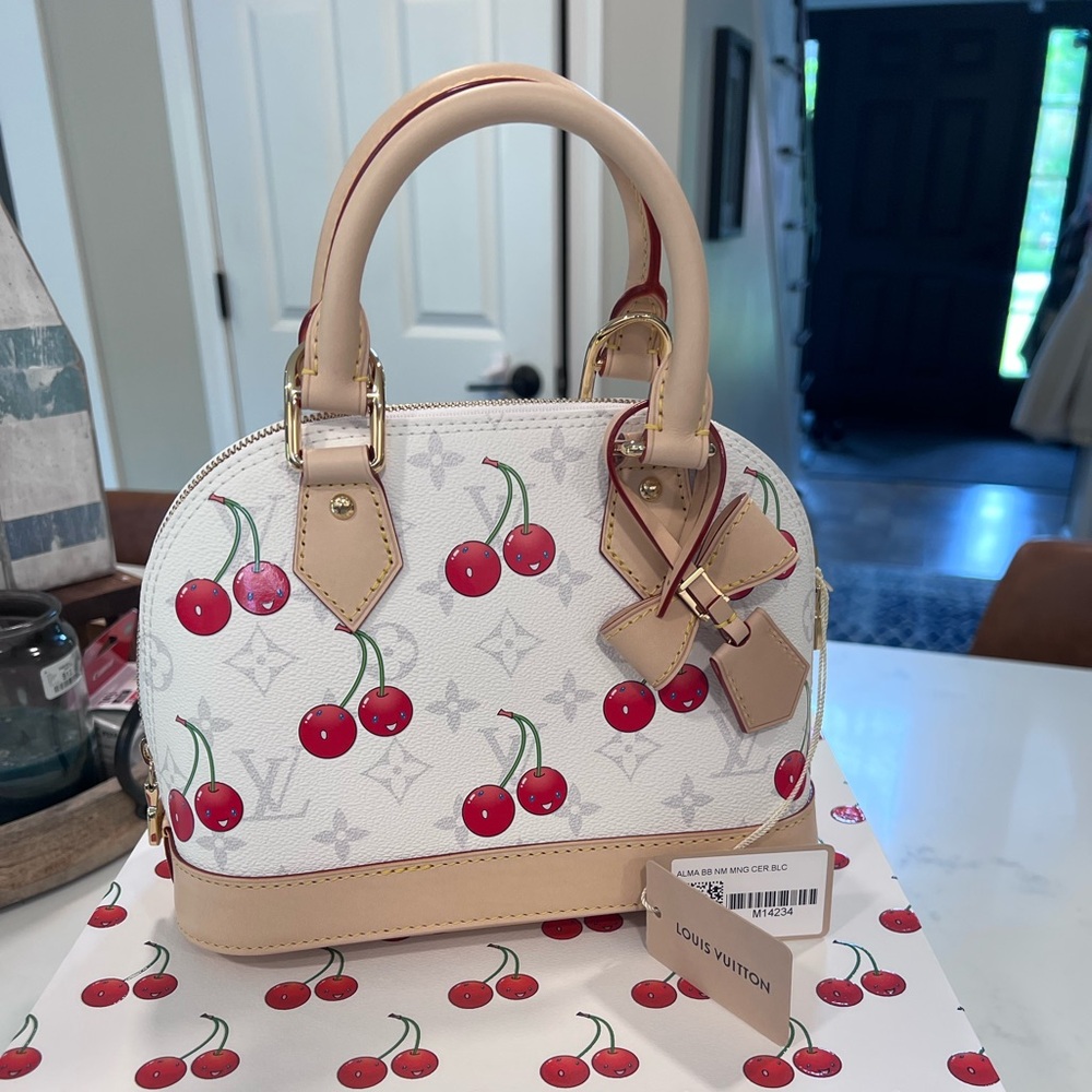 Louis Vuitton Cherry Alma BB Murakami